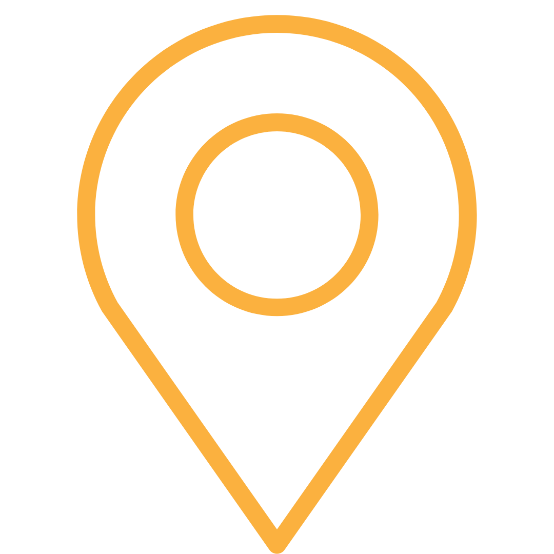 Cartoon location pin